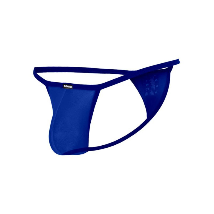 C4MSPX17 Mini Tanga Kini Mesh Electric Blue de Cut4Men | VibraZon
