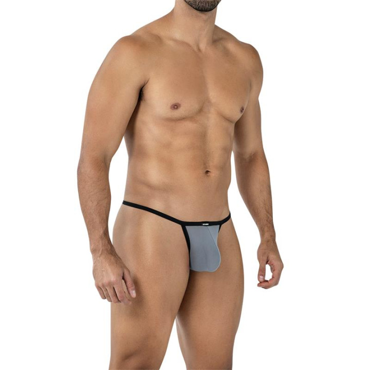 C4MSPX17 Mini Tanga Kini Mesh Grey de Cut4Men | VibraZon