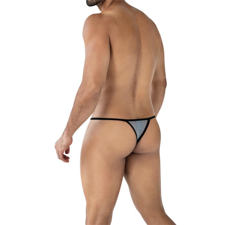 C4MSPX17 Mini Tanga Kini Mesh Grey de Cut4Men | VibraZon