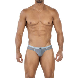 C4MSPX22 Calzoncillo Hybrid Cheeky Brief Mesh Grey de Cut4Men | VibraZon
