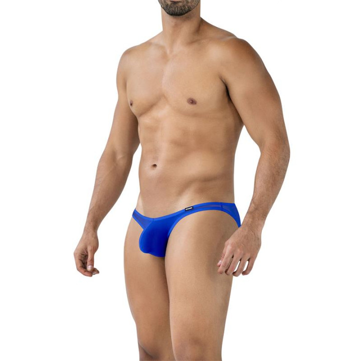 C4MSPXBUL01 Calzoncillo Tiro Bajo Mesh Electric Blue de Cut4Men | VibraZon