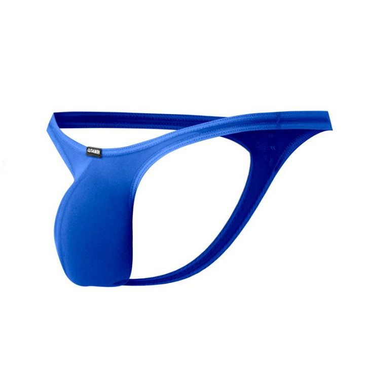 C4MSPXBUL04 Tanga Plus Mesh Electric Blue de Cut4Men | VibraZon