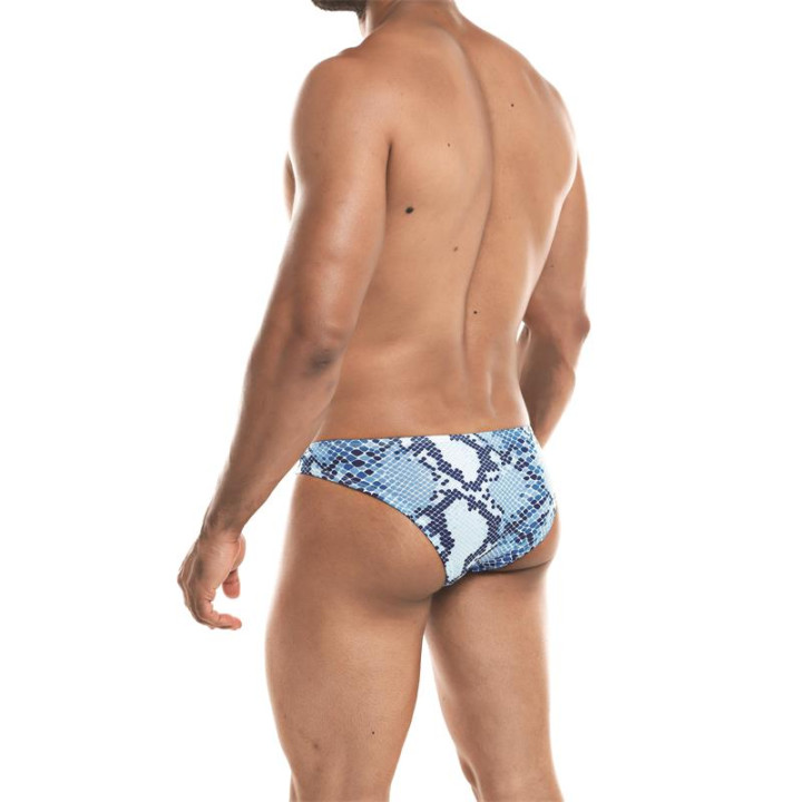 Slip Bikini Corte Bajo Provocative Estampado Serpiente de Cut4Men | VibraZon
