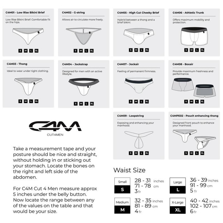 Slip Bikini Corte Bajo Provocative Estampado Serpiente de Cut4Men | VibraZon