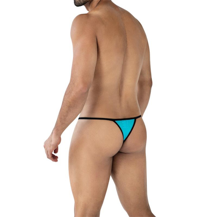 C4MSPX17 Mini Tanga Kini Turquesa de Cut4Men | VibraZon