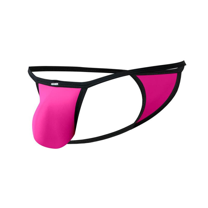C4MSPX17 Mini Tanga Kini Hot Pink de Cut4Men | VibraZon