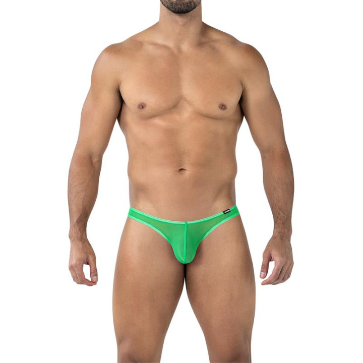 C4MSPXBUL01 Calzoncillo Bulge Cintura Baja Verde de Cut4Men | VibraZon