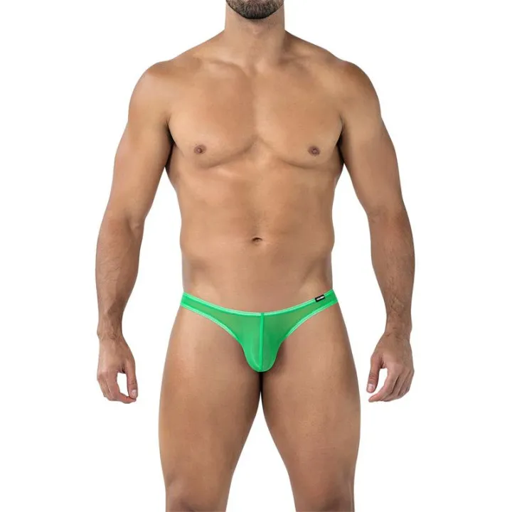 C4MSPXBUL01 Calzoncillo Bulge Cintura Baja Verde de Cut4Men