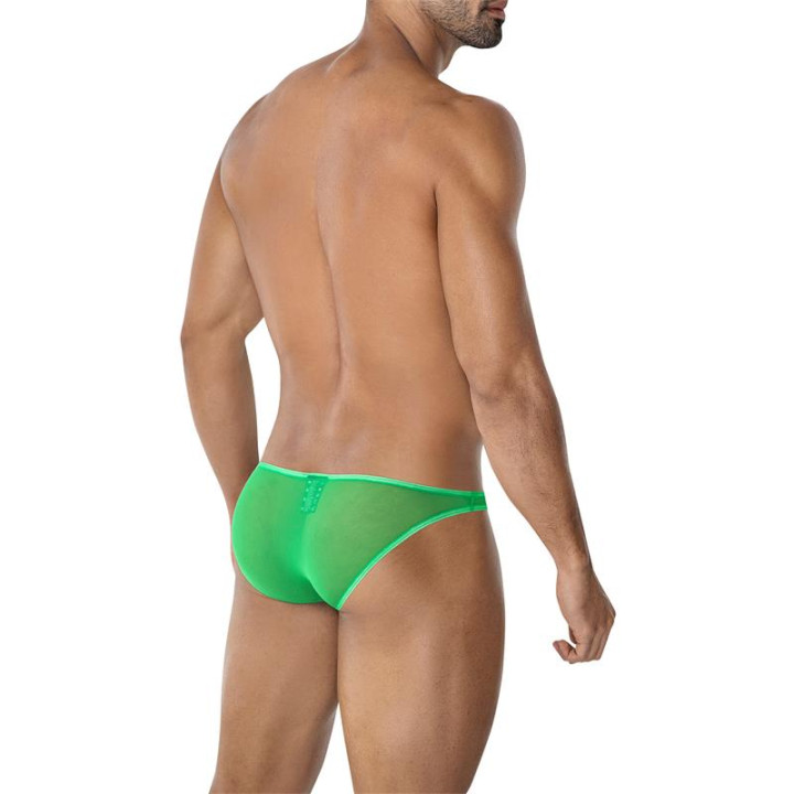 C4MSPXBUL01 Calzoncillo Bulge Cintura Baja Verde de Cut4Men | VibraZon
