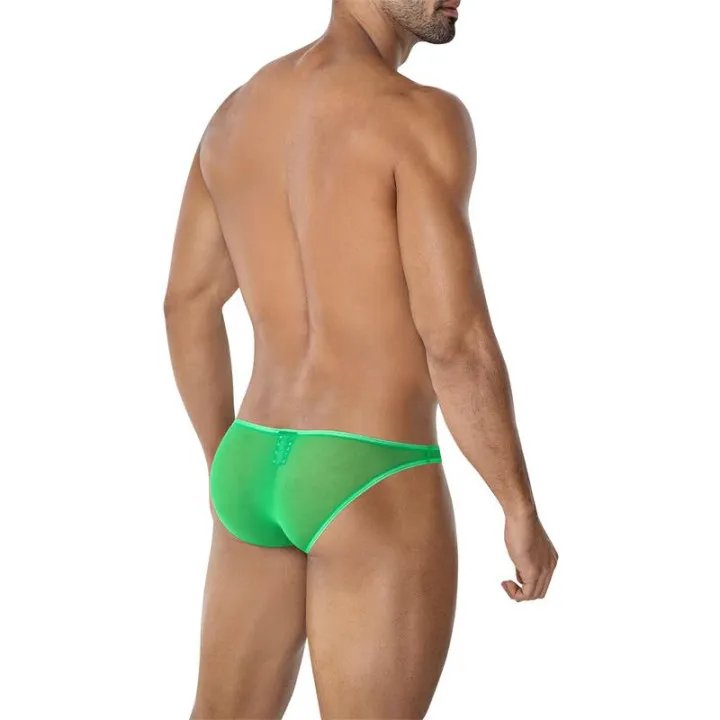 C4MSPXBUL01 Calzoncillo Bulge Cintura Baja Verde de Cut4Men