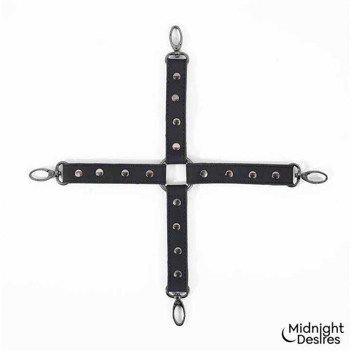 Set de Restricciones para Muslos y Muñecas de Midnight Desires | VibraZon