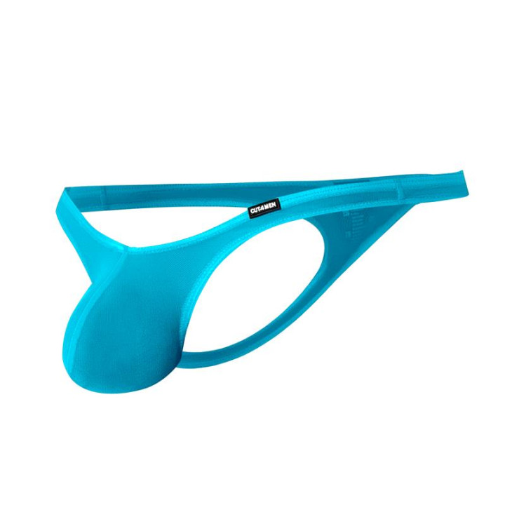 C4MSPXBUL02 Tanga Bulge Turquesa de Cut4Men | VibraZon
