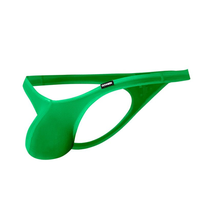 C4MSPXBUL02 Tanga Bulge Verde de Cut4Men | VibraZon