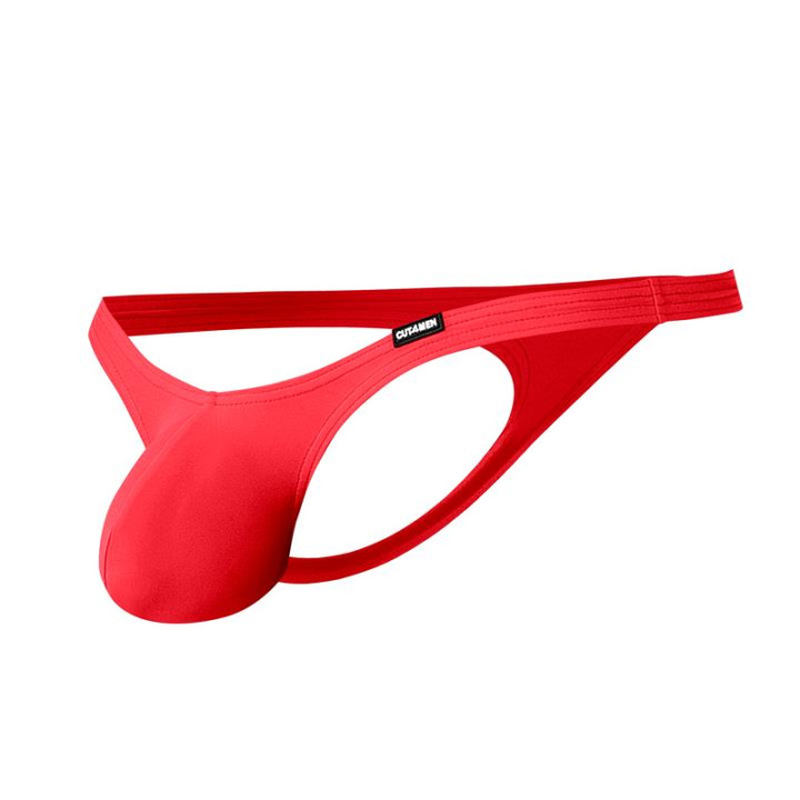 C4MSPXBUL02 Tanga Bulge Crimson Red de Cut4Men | VibraZon