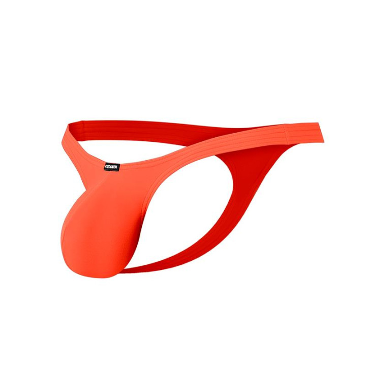 C4MSPXBUL04 Tanga Bulge Plus Tangerine de Cut4Men | VibraZon