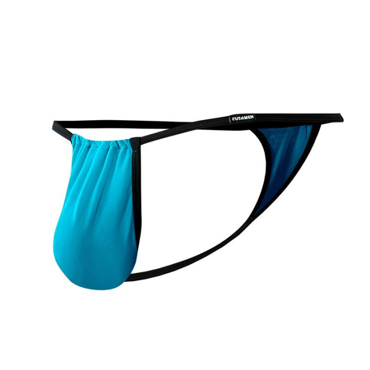 C4MSPX04 Tanga Fluo Pouch Turquesa de Cut4Men | VibraZon