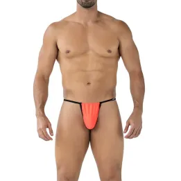 C4MSPX04 Tanga Fluo Pouch Tangerine de Cut4Men