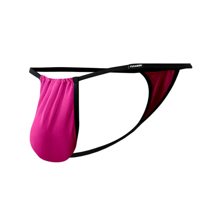 C4MSPX04 Tanga Fluo Pouch Hot Pink de Cut4Men | VibraZon