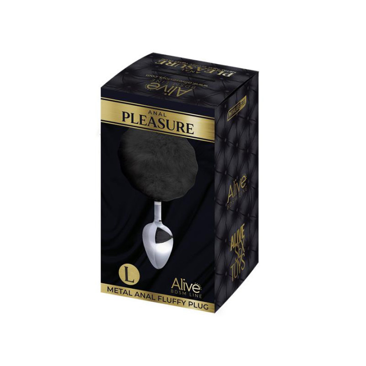 Plug Anal con Pompon L de Alive | VibraZon