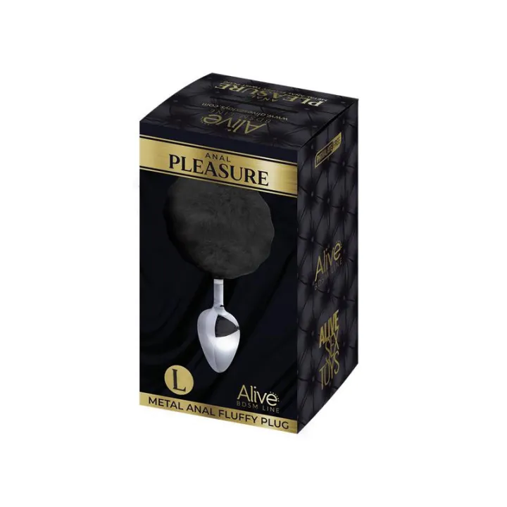 Plug Anal con Pompon L de Alive