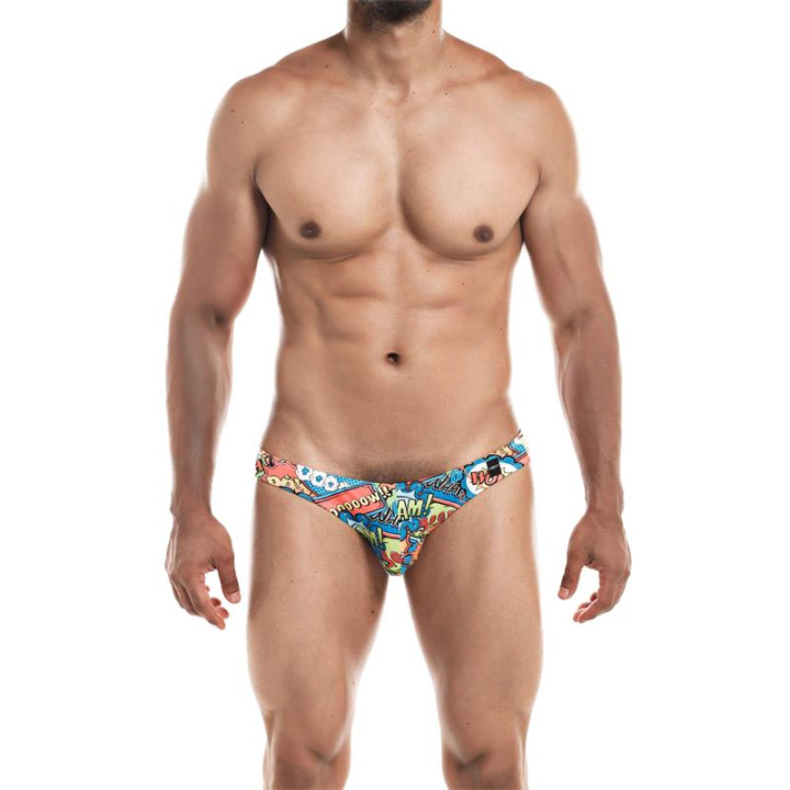 Slip Bikini de Corte Bajo Provocative Cartoon de Cut4Men | VibraZon