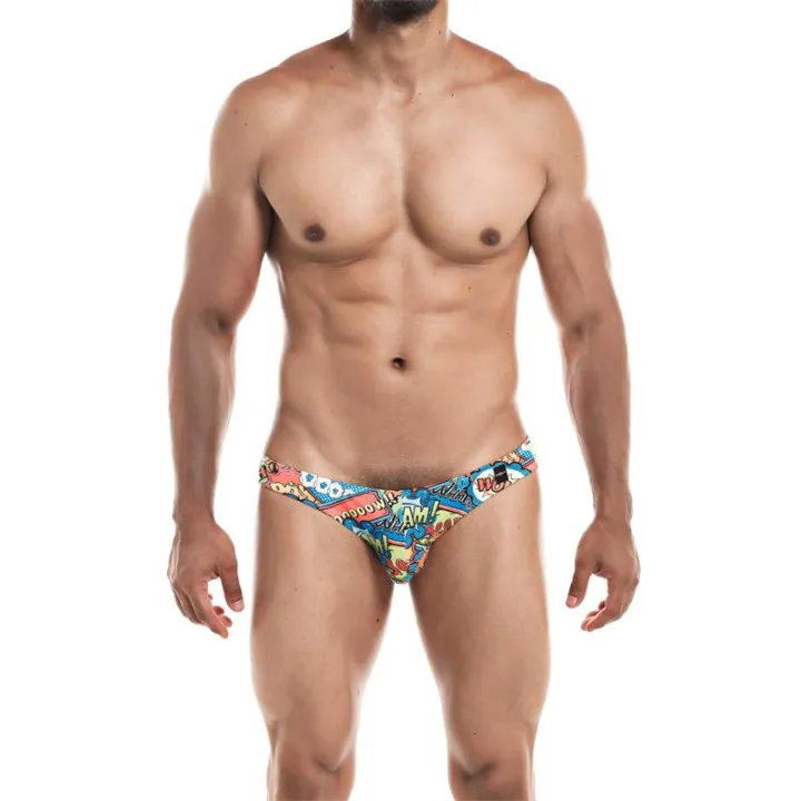 Slip Bikini de Corte Bajo Provocative Cartoon de Cut4Men