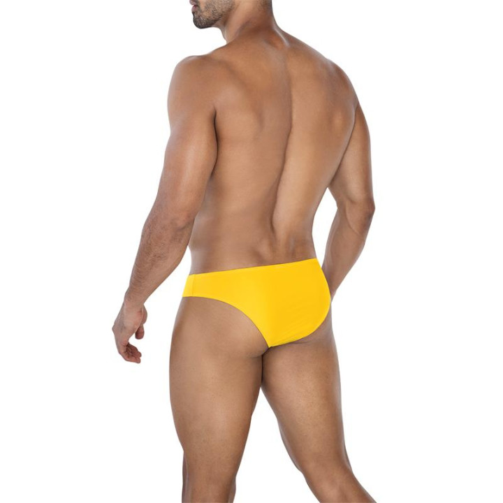 C4MSPX01 Calzoncillo Micro Brief Amarillo de Cut4Men | VibraZon
