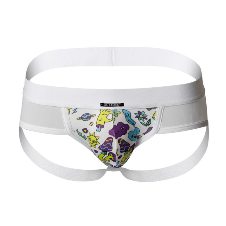 C4M13 Suspensorio Jockstrap Maimi Ink de Cut4Men | VibraZon