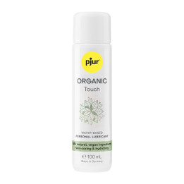 Lubricante Base Agua Vegano Organic Touch 100 ml de Pjur | VibraZon