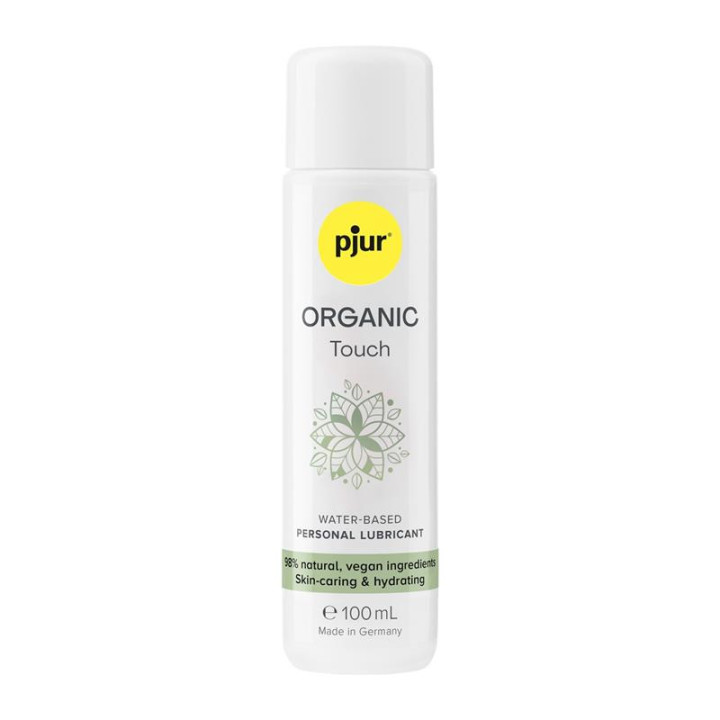 Lubricante Base Agua Vegano Organic Touch 100 ml de Pjur | VibraZon