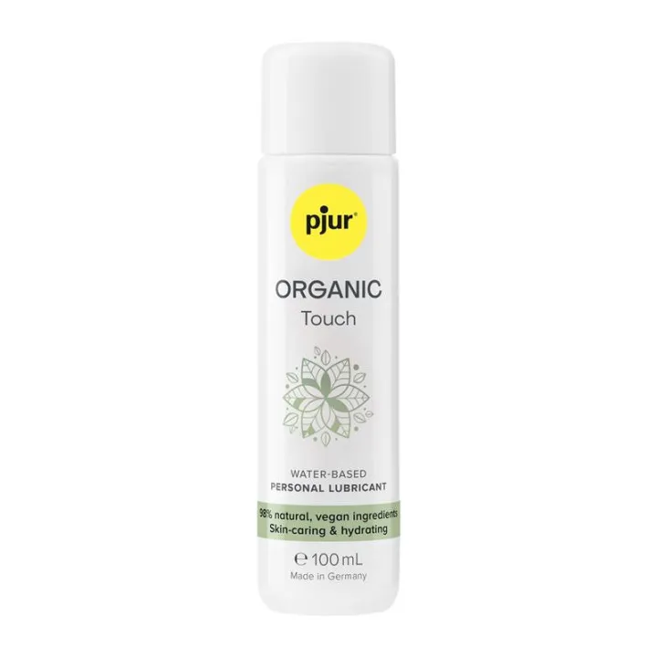 Lubricante Base Agua Vegano Organic Touch 100 ml de Pjur