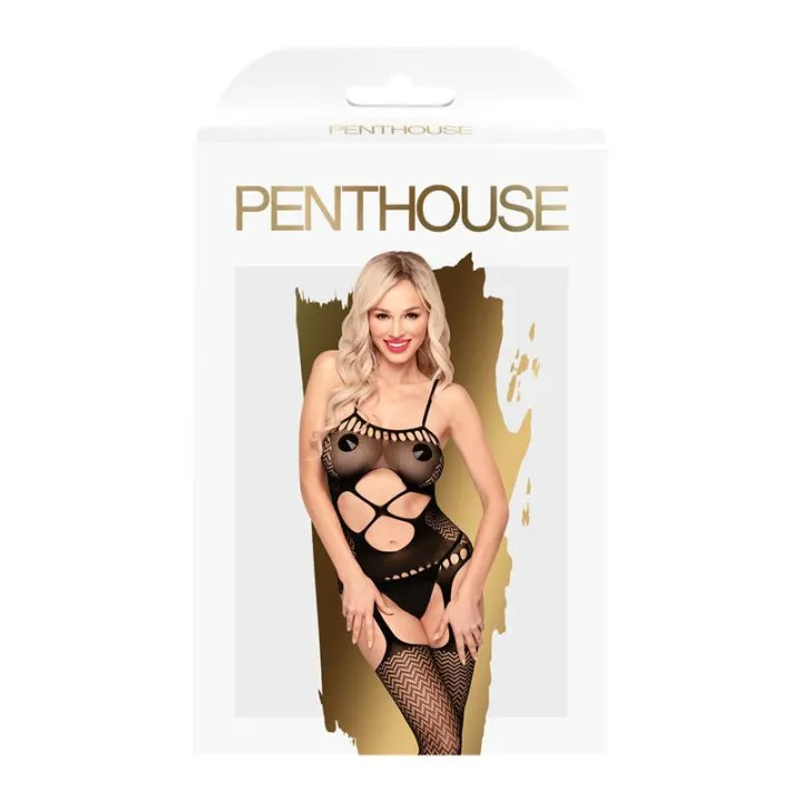 Bodystocking Hot Nightfall Negro de Penthouse