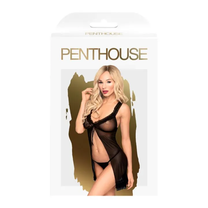 Chemise After Sunset Negro de Penthouse