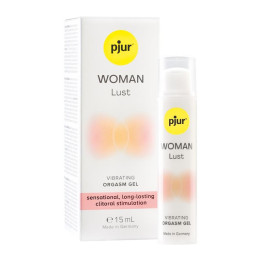 Gel Efecto Vibración Base Agua Woman Lust 15 ml de Pjur | VibraZon