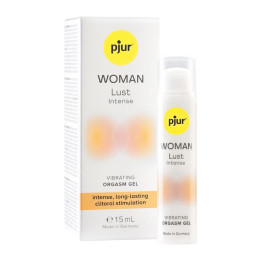 Gel Efecto Vibración Base Agua Woman Lust Intense 15 ml de Pjur | VibraZon