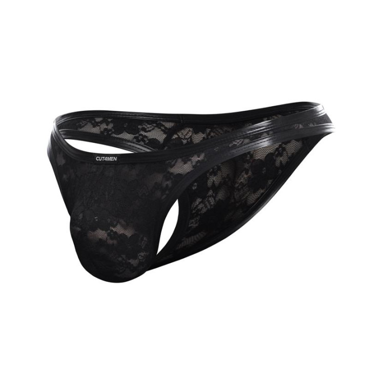 L4CE03 Tanga con Encaje de Cut4Men | VibraZon