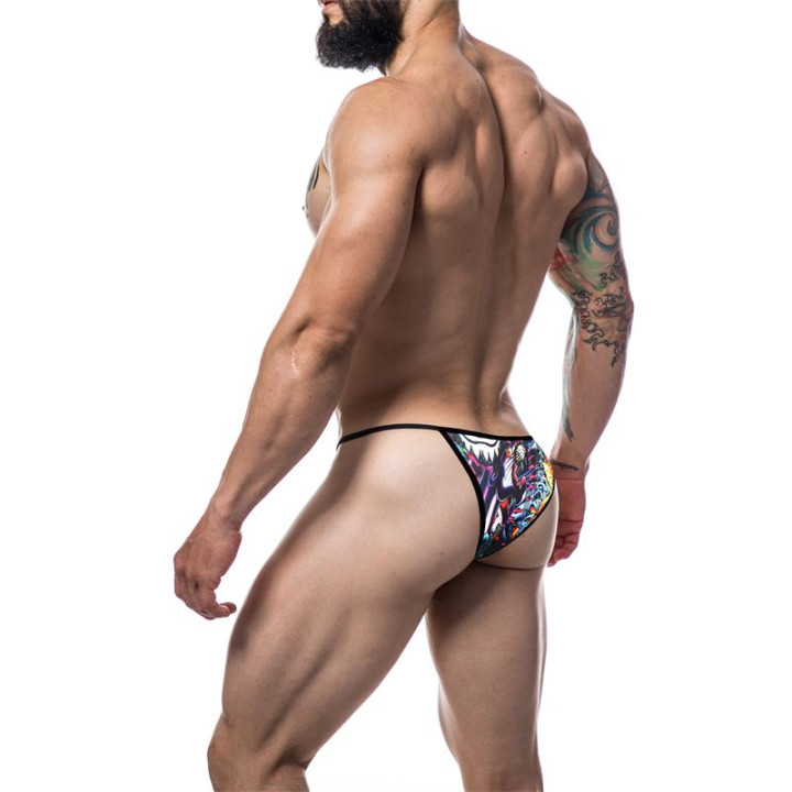 C4M12 Briefkini Tattoo de Cut4Men | VibraZon