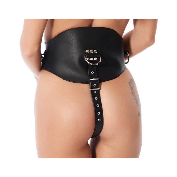 Corset con Dildo de Látex de Bondage Play | VibraZon