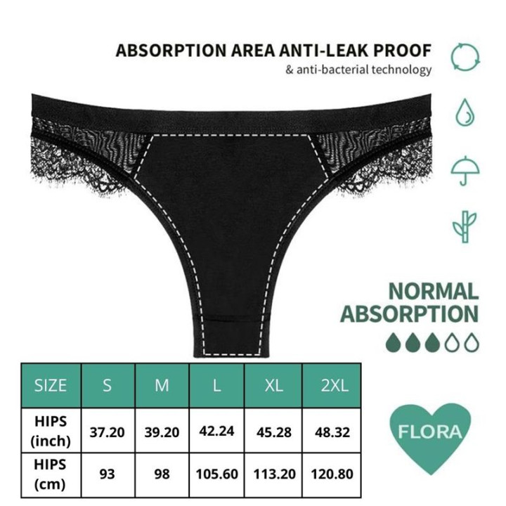 Flora Braguita Menstrual Normal de Adalet Eco Period | VibraZon