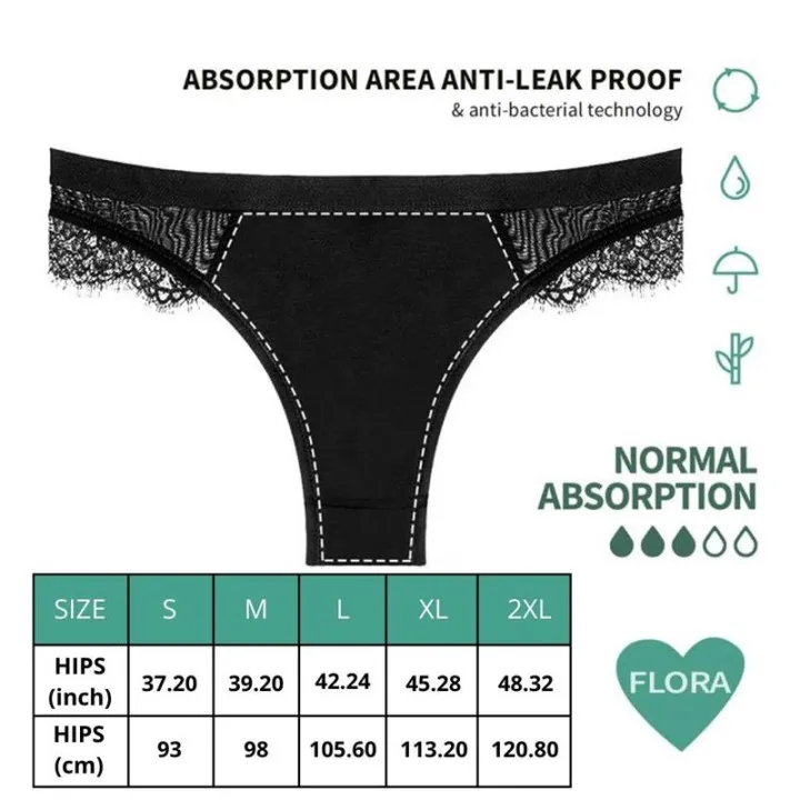 Flora Braguita Menstrual Normal de Adalet Eco Period