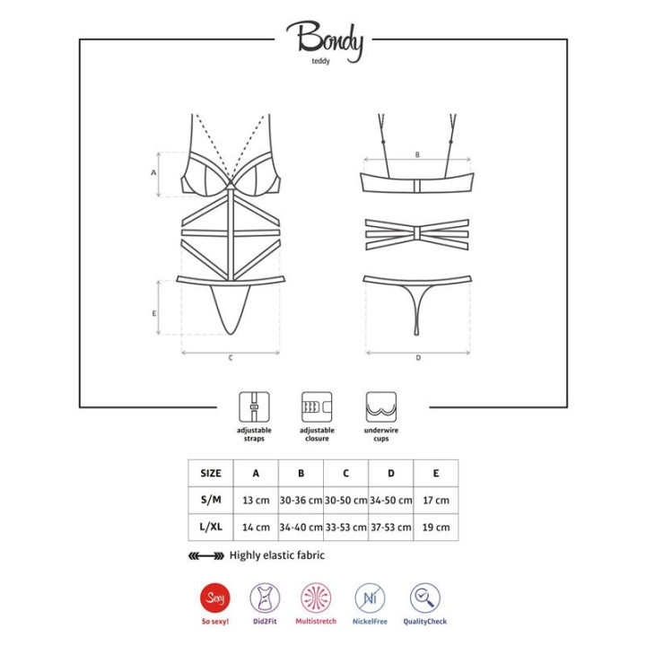 Bondy Body Negro de Obsessive | VibraZon