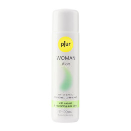 Lubricante Base Agua con Aleo Vera 100 ml de Pjur | VibraZon