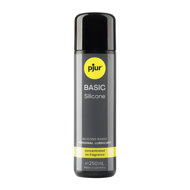 Lubricante Base Silicona Basic 250 ml de Pjur | VibraZon