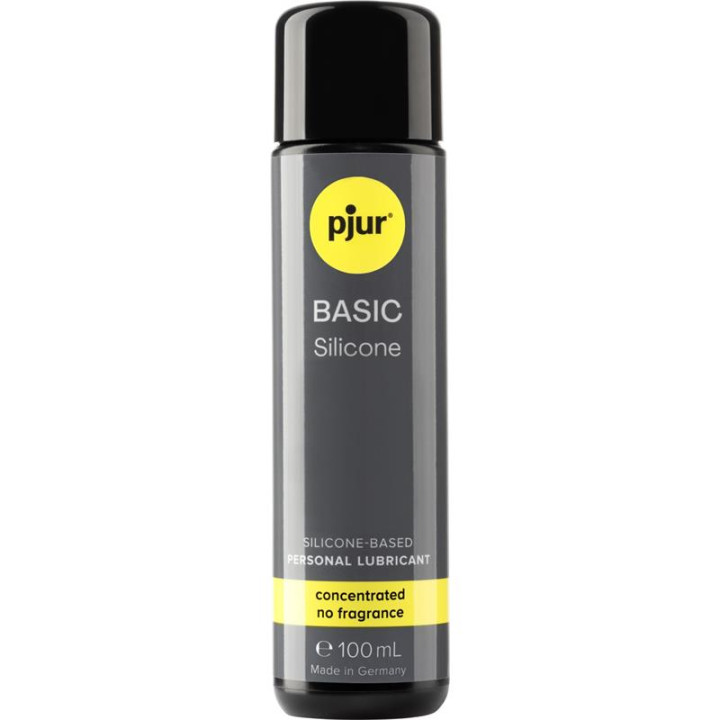 Lubricante Base Silicona Basic 100 ml de Pjur | VibraZon