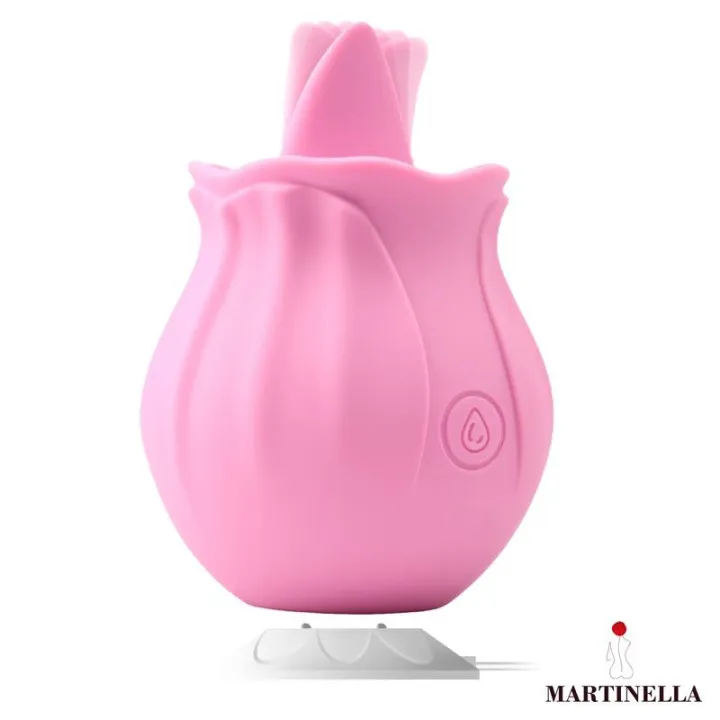 Rosa con Lengua Estimuladora USB