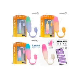Pack 3+1 NexEgg Motion Huevo Vibrador con Thrusting y APP