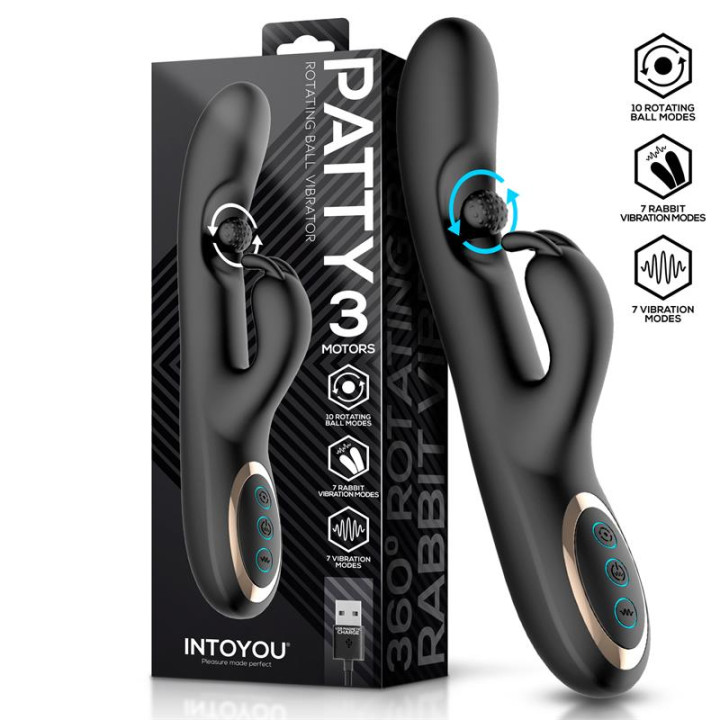 Patty Vibrador con Bola Rotadora 360º de Intoyou | VibraZon