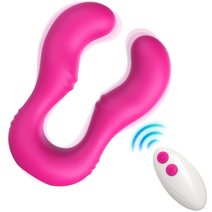 ARMONY - SERAPH VIBRADOR DOBLE CONTROL REMOTO FUCSIA | VibraZon