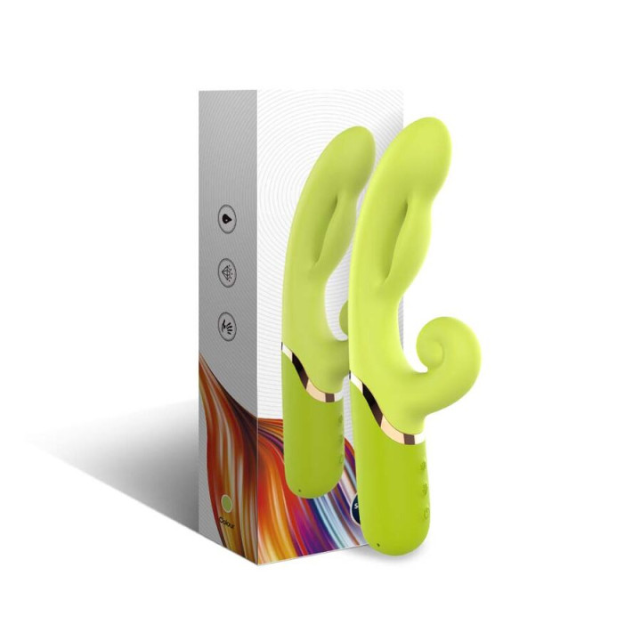 ARMONY - VIBRADOR ESTIMULADOR PUNTO A INFLABLE VERDE | VibraZon