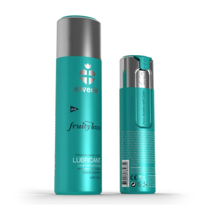 SWEDE - FRUITYLOVE LUBRICANTE GROSELLA NEGRA Y LIMA 50ML